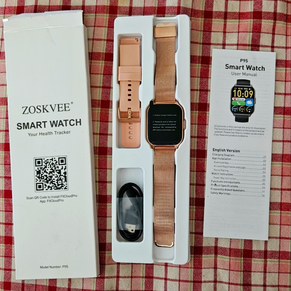 Zoskvee smart watch